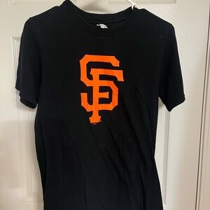 Black and Orange Graphic SF Giants T-Shirt